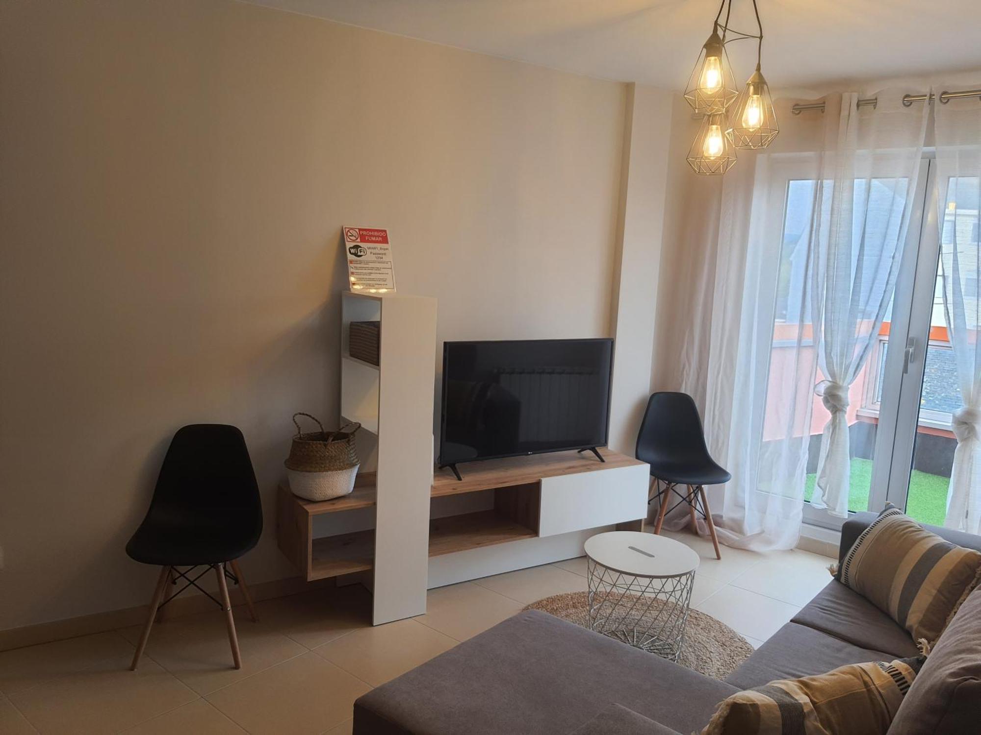 Duplex Axl Lägenhet Sarria Exteriör bild