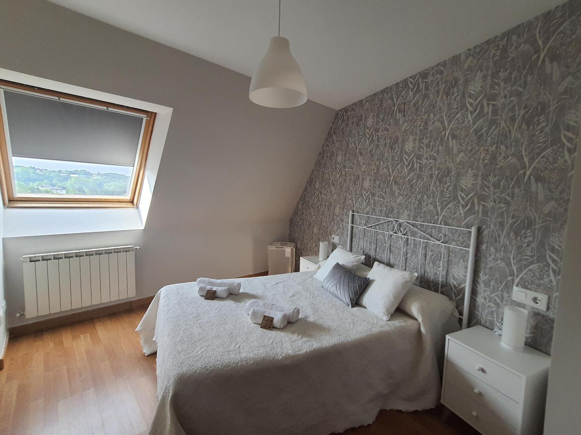 Duplex Axl Lägenhet Sarria Exteriör bild